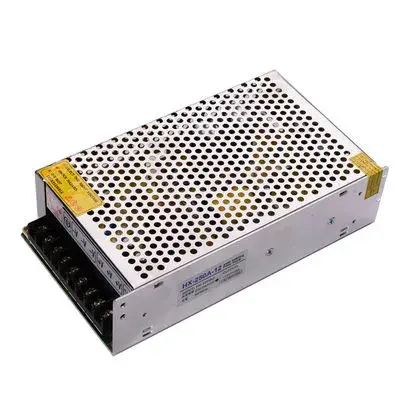 Fuente de alimentación LED para interiores, CA 185-264 V, 12,5 A, CC 12 V, controlador LED de 150 vatios, 190 x 110 x 50 mm