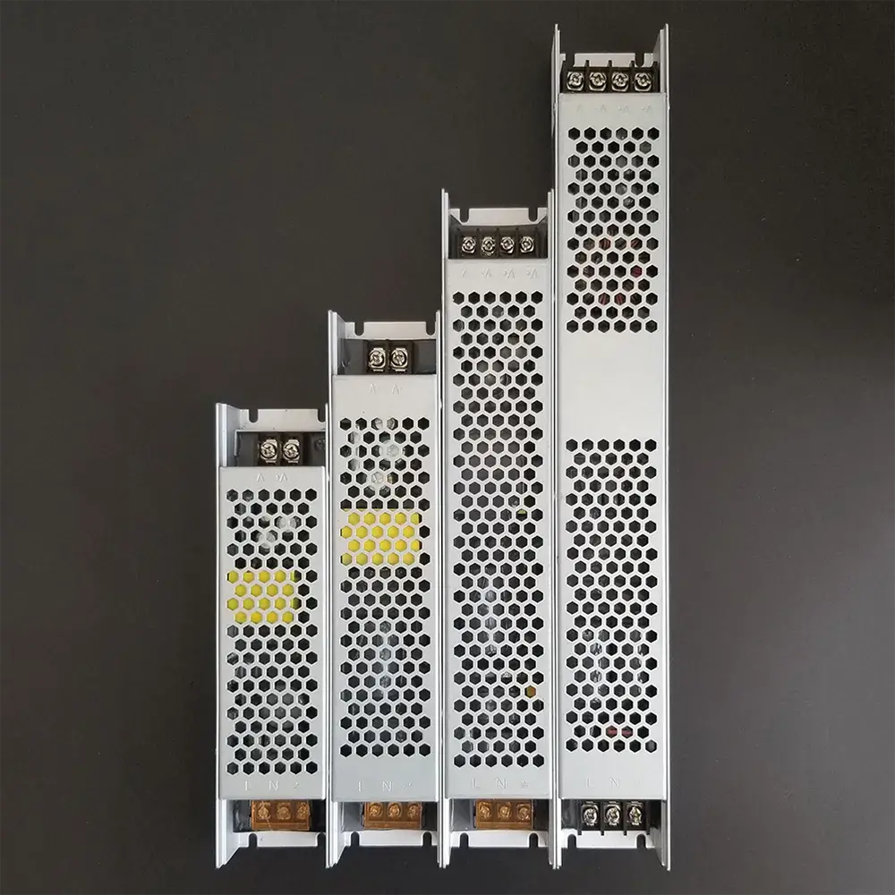 Fuente de alimentación de 12 V CC, 8,33 A, 100 W, controlador LED delgado