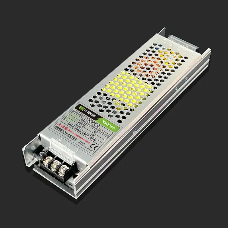 12v 24v 400w fuente de alimentación delgada ac180-264v