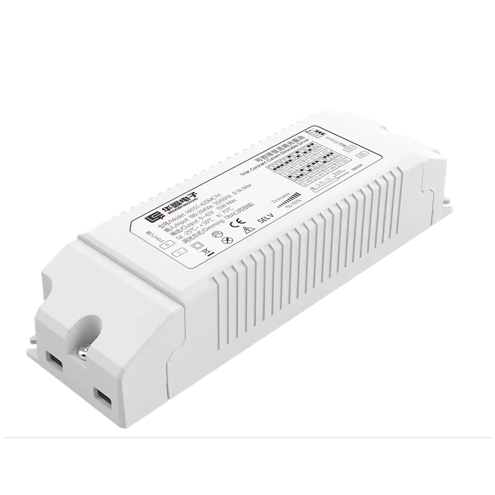 Fuente de alimentación LED regulable Triac, controlador LED de 15 W y 200-420 mA con atenuación CC para luz empotrada